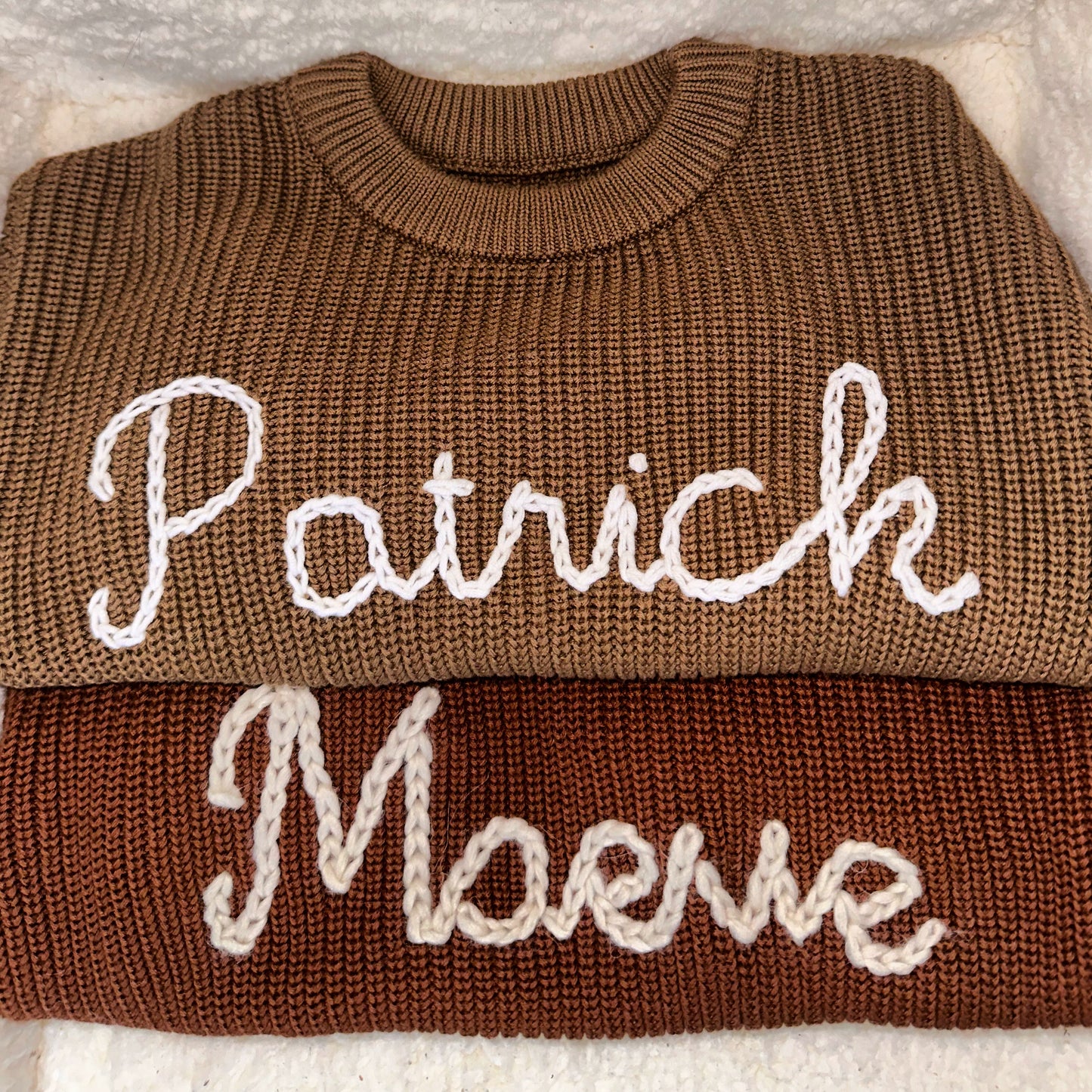 Personalised jumper