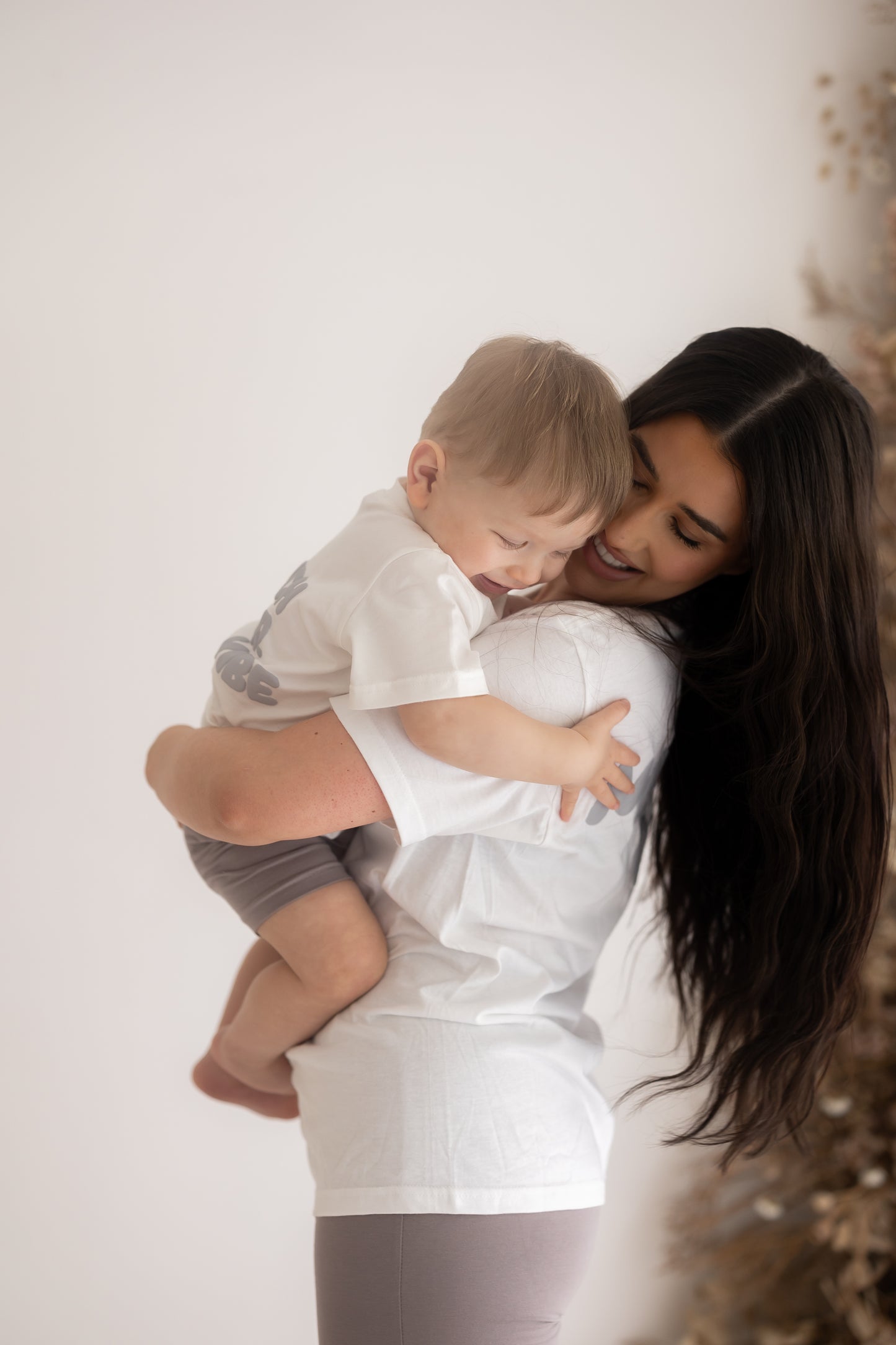 "Match Our Vibe" White T-Shirt Only - Mama and Mini