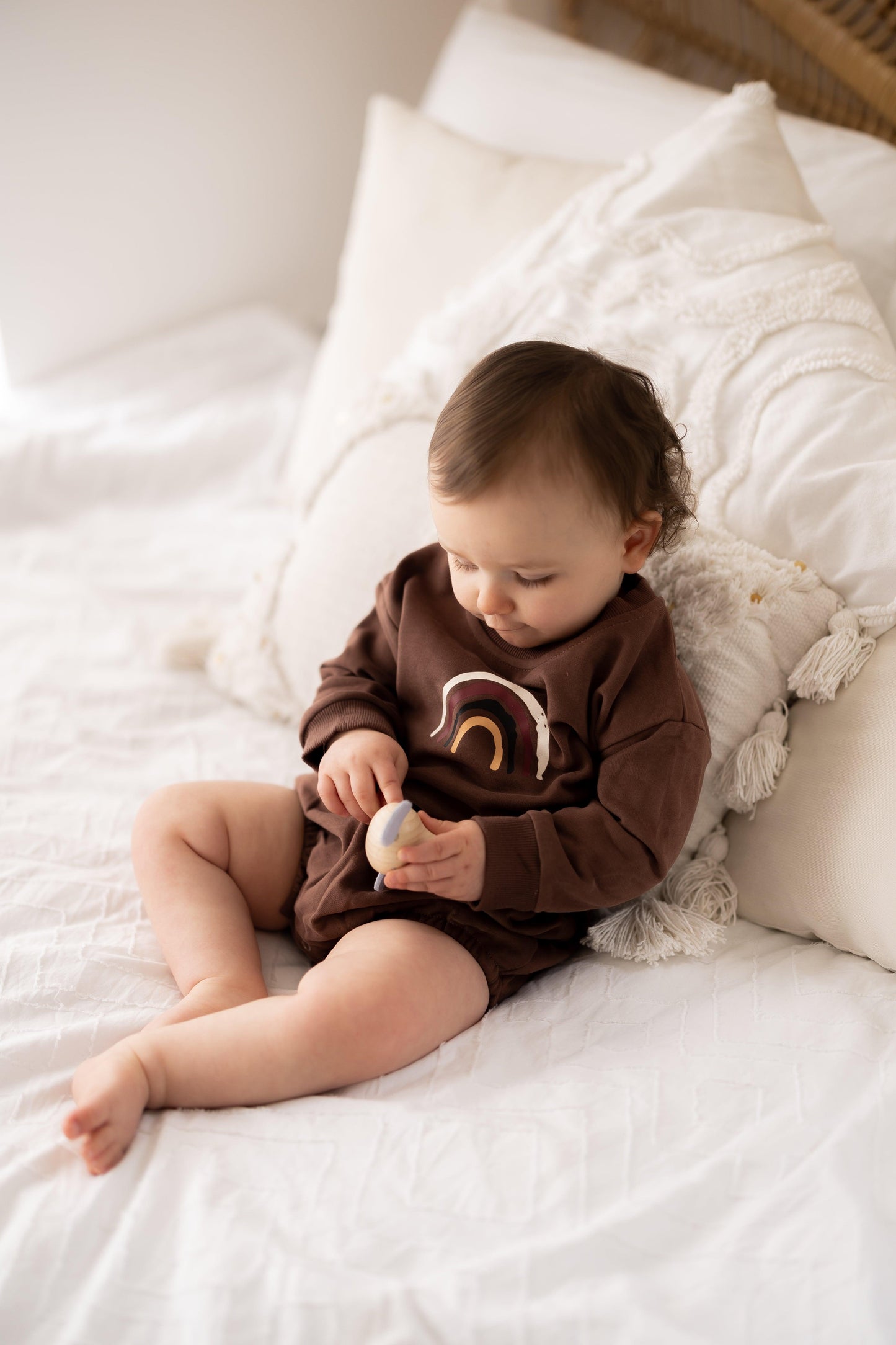 Brown Rainbow Two Piece